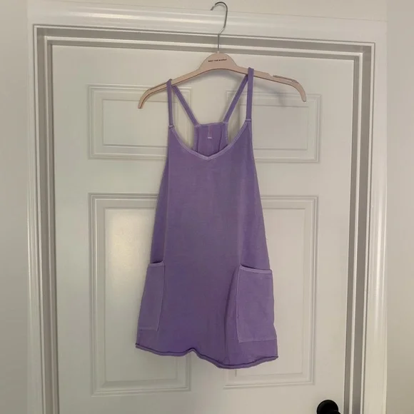 FP Movement by Free People Hot Shot Mini Dress in Lilac - Picture 2 of 3